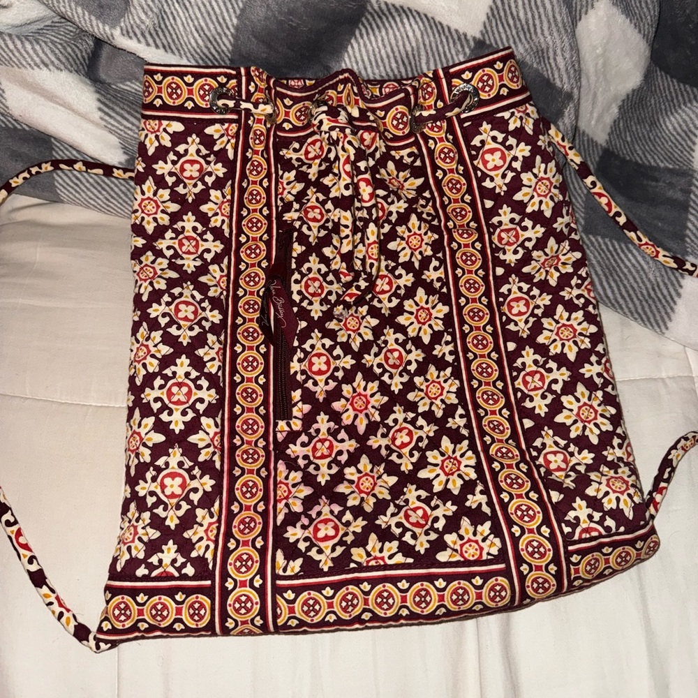 Vera Bradley drawstring backpack